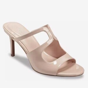 Bandolino Mizelle Sandal in Nude Patent Heels size 8 new without box